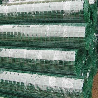 ISO9001 Πιστοποιημένο Γαλβανισμένο PVC Επικαλυμμένο Κήπο Σύρμα Φράχτης 50mm X50mm
