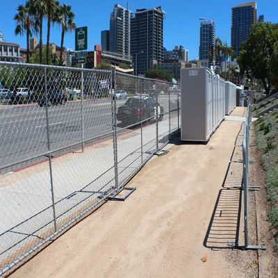6ft Ζυγισμένη Αλυσίδα Σύνδεσμος Φράχτης Wire Mesh Χρησιμοποιείται Για Πλατόπεδο