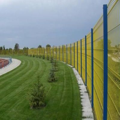 Premium με επίστρωση PVC κατά της σκουριάς 1,5m×2,5m 3D κυρτός φράχτης για παιδική χαρά