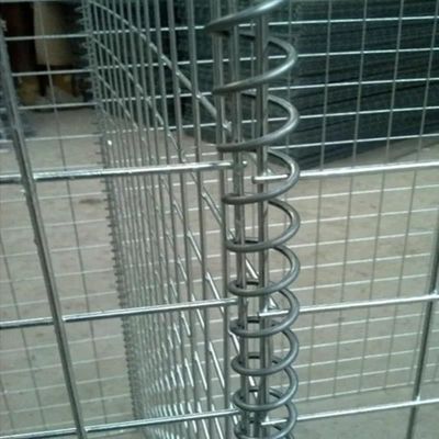 Σε απόθεμα Galfan επικαλυμμένο Gabion τοίχος κατασκευή καλάθι συγκολλημένο πλέγμα πέτρα κλουβί για Gabion πλέγμα για Gabion τοίχος κατασκευή