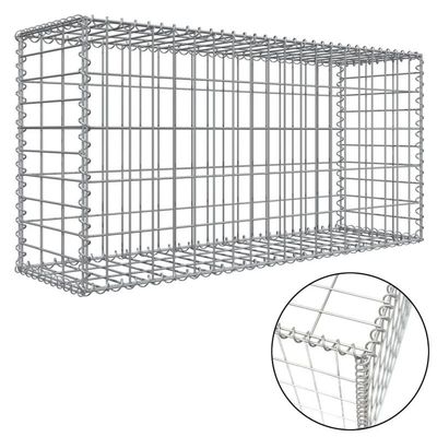 1x1x2 PVC Gabion Basket Gabion Box Retaining Zinc Coated Gabion Mesh in Steel Wire Mesh (Κουτί από γαβιοντόξυλο με κάλυψη από ψευδάργυρο)