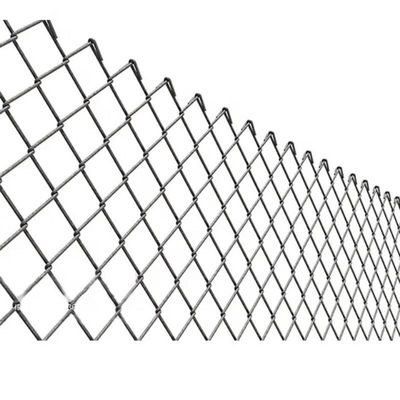 Κατασκευαστής 8ft 6ft Construction Grade Mesh Cyclone 50x50mm Επένδυση PVC Φράχτη με σύνδεσμο αλυσίδας
