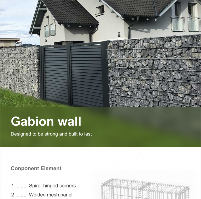 3.8-5.0mm &Zeta;&upsilon;&gamma;&iota;&sigma;&mu;έ&nu;&alpha; &kappa;&alpha;&lambda;ά&theta;&iota;&alpha; &sigma;&upsilon;&rho;&mu;&alpha;&tau;ό&pi;&lambda;&epsilon;&gamma;&mu;&alpha; Gabion &gamma;&iota;&alpha; &pi;έ&tau;&rho;&iota;&nu;&alpha; &tau;&epsilon;ί&chi;&eta; River Hill 2