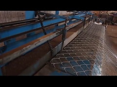 50ft μήκος διαμαντένιο φράχτη Wire Mesh Ζυγισμένη αλυσίδα σύνδεση φράχτη ρολό