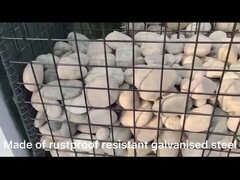 Γκαλβανισμένο ζυγισμένο σάκκο γαβιονίου 2*1*1 Ζυγισμένο σάκκο πέτρινο κλουβί